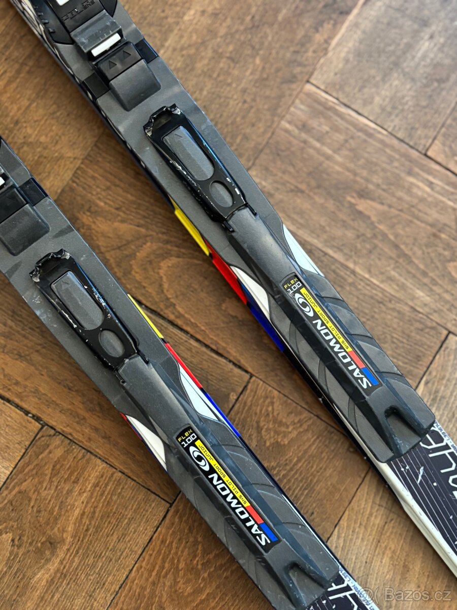 SALOMON EQUIPE JR SKATE 146cm + vázání - 5