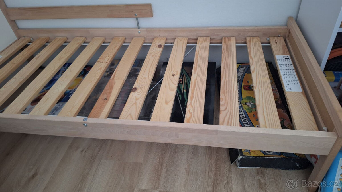 Dětská postel Ikea + rošt + matrace 160 x 70 - 5