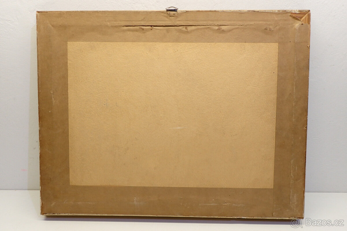 V.F.Hauk - Před Bouří - aukční obraz - 5