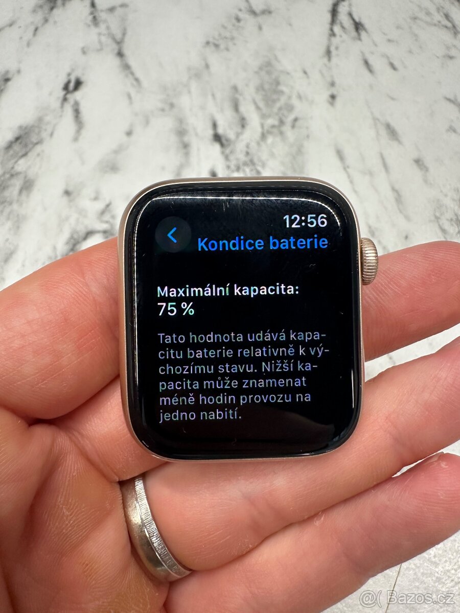 Apple Watch Series 6 44 mm GPS – Gold / Pink Sand, kompletní - 5