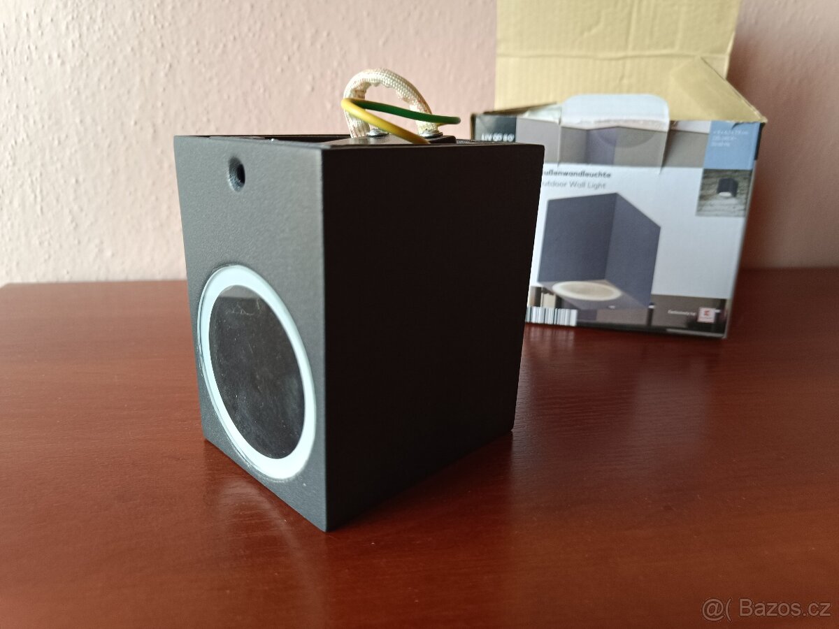 Venkovní nástěnné LED světlo antracit - 5