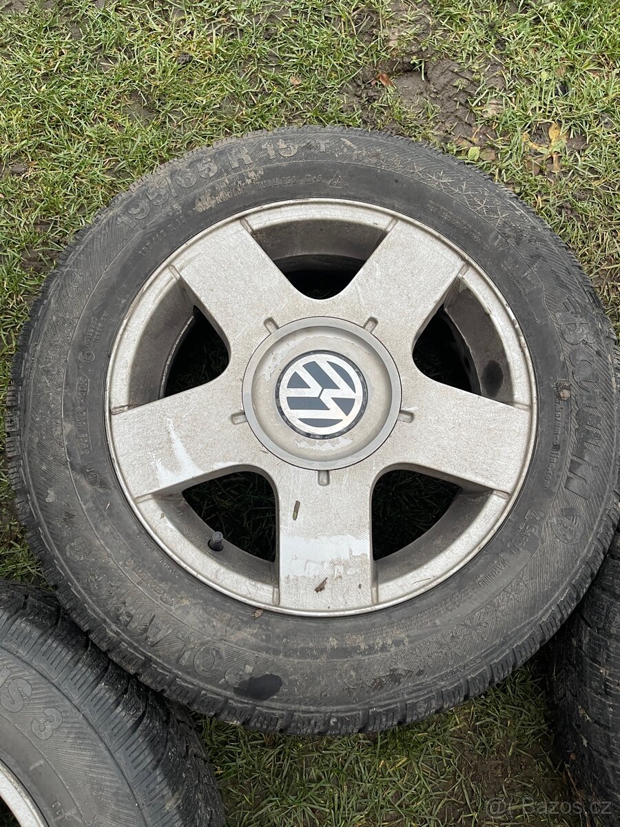 Prodám alu. Rozteč 5x100 R15 - 5