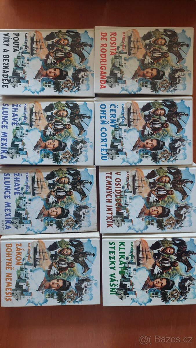 Karel May sbírka knih - 5