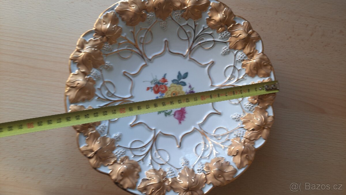 Míšeňsky dekorativní talíř - 5