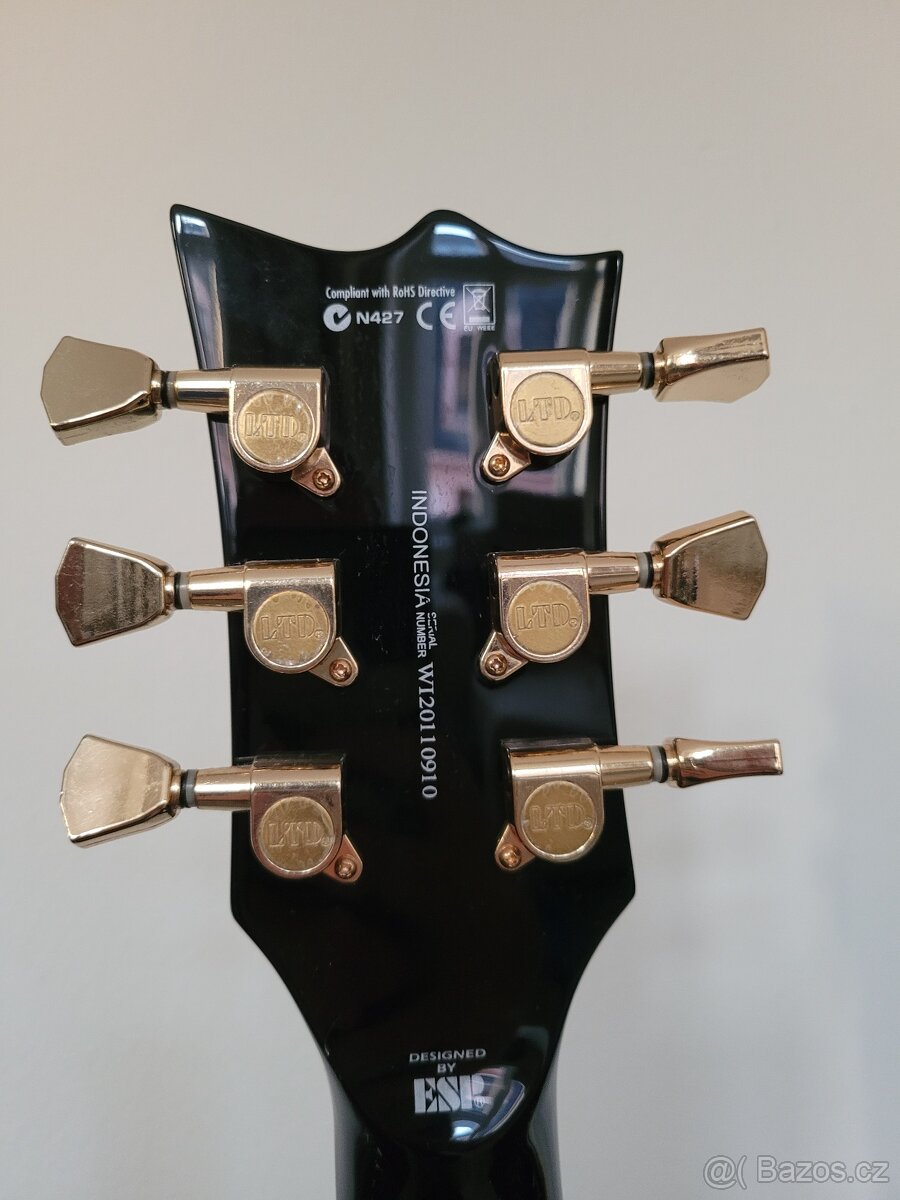 Kytara ESP LTD EC-256 BLK + příslušenství - 5
