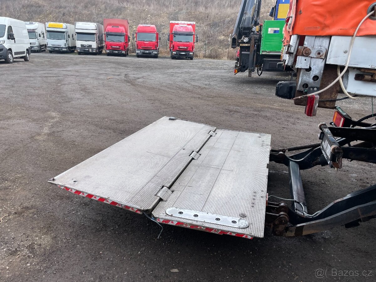 Iveco EUROCARGO 120E25 PLACHTA ČELO E5