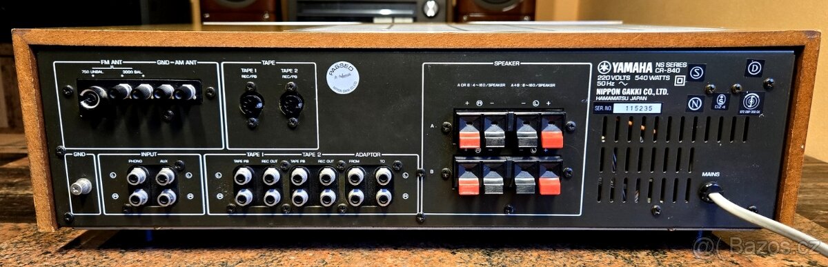 Yamaha CR-840 - receiver - 5