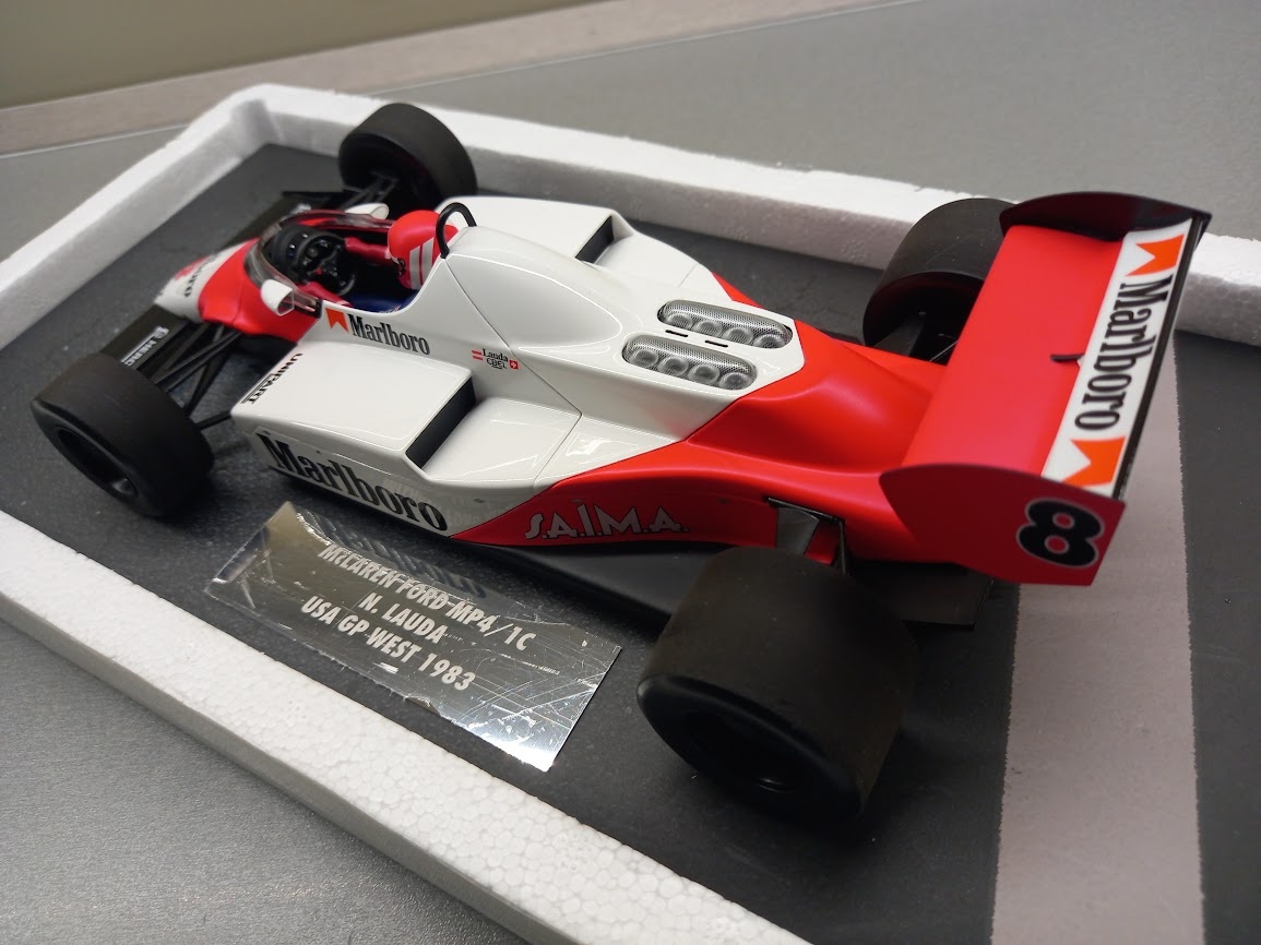 F1 MCLAREN MP4/1C FORD MARLBORO USA WEST GP 1983 LAUDA 1:18 - 5
