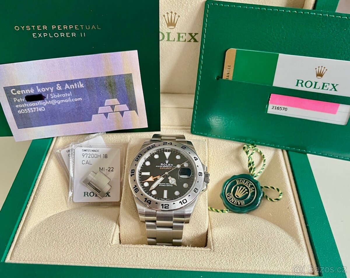 ♛ Rolex Explorer II / REF.216570 – 42mm, FULL SET 🇨🇭 - 5