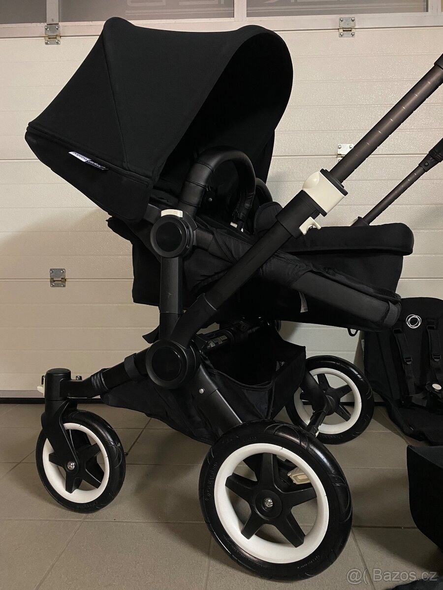 All Black Bugaboo Donkey 2 TOP STAV - 5