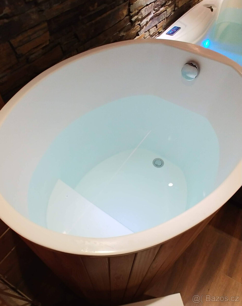 Ochlazovací káď k sauně – modřín, laminát, top kvalita - 5