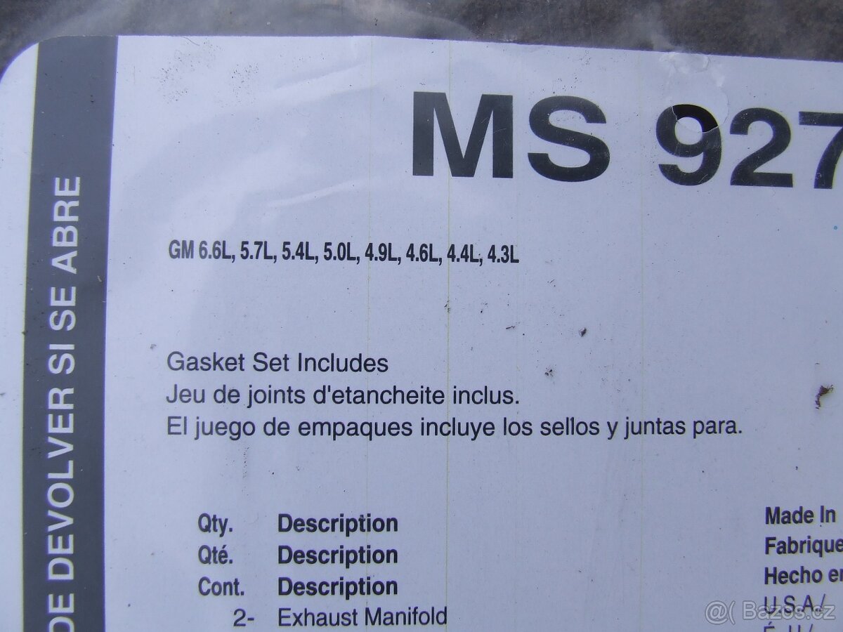 Prodám nové těsnění FEL-PRO pro Chevrolet - 5