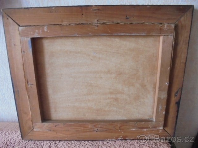 OBRAZ-OLEJ NA PLÁTNĚ-FRANTIŠEK ŠKRABÁNEK - 5