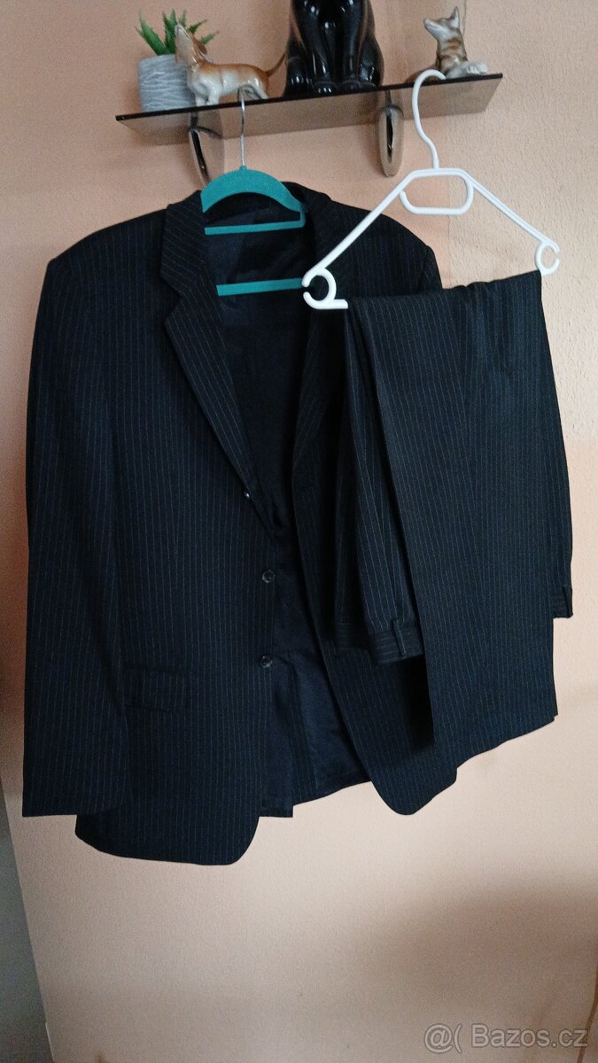 Luxusní pánský oblek Paolo Negrato vel.L - 5