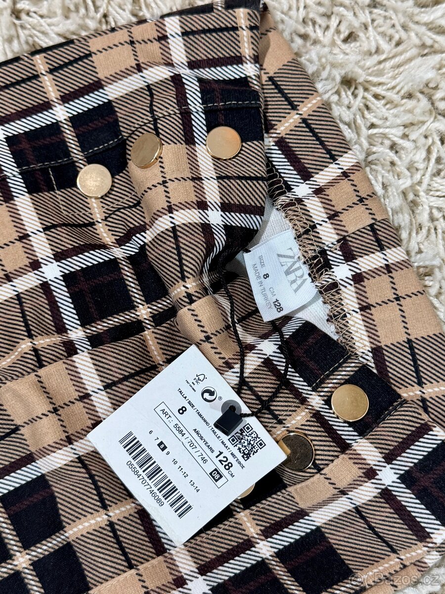 Nové s visačkou - Zara legíny/ kalhoty v.128 - 5