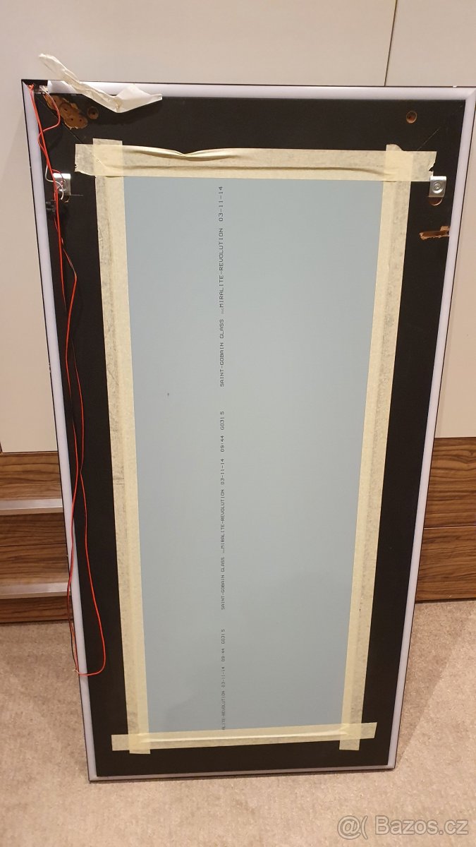 Luxusní zrcadlo - podsvícení LED - 5