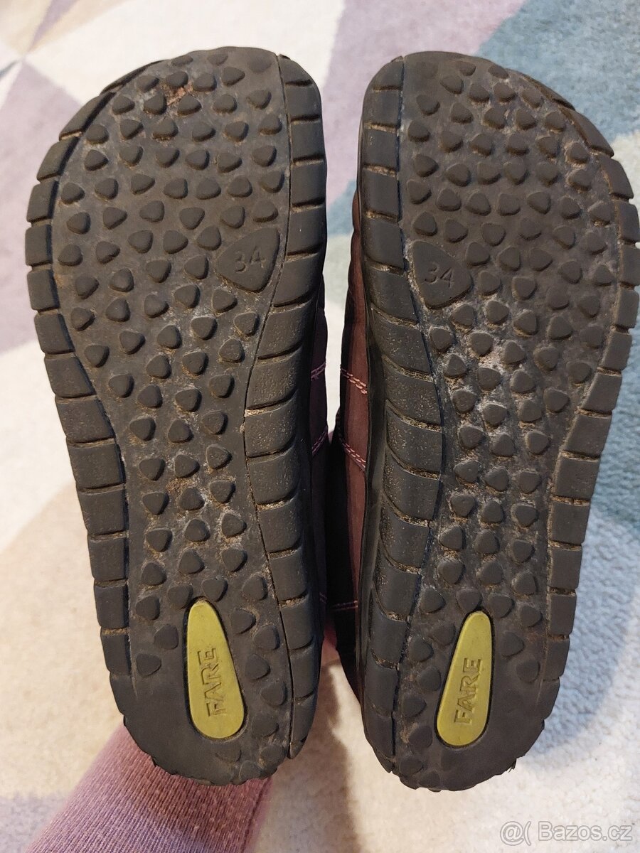 Dívčí podzimní boty Fare vel. 34 - 5