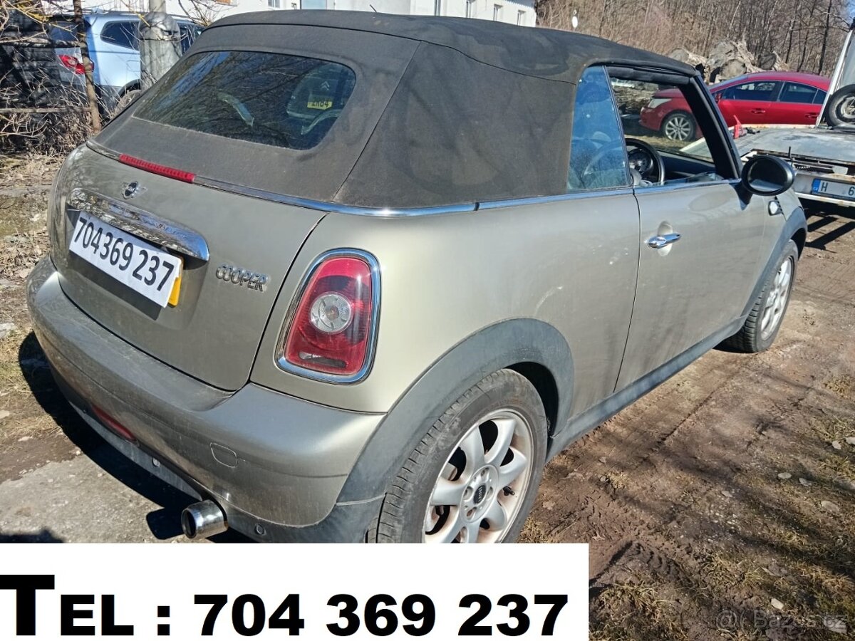 // Mini Cooper R56 cabrio 1.6i 88kw - N12B16A// DÍLY - 5