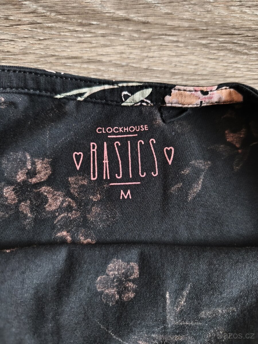 Černé tričko Clockhouse - M - 5
