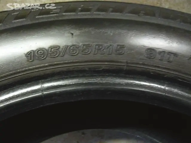 Zimní Pneu 195/65/15, 195-65-15, 195 65 15. - - 5