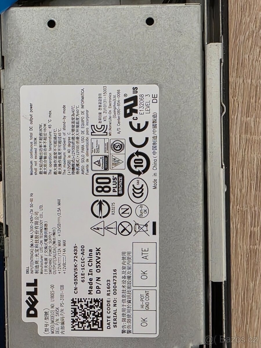 Dell OptiPlex 7040 SFF (Intel i5-6500, 16GB RAM) WiFi - 5