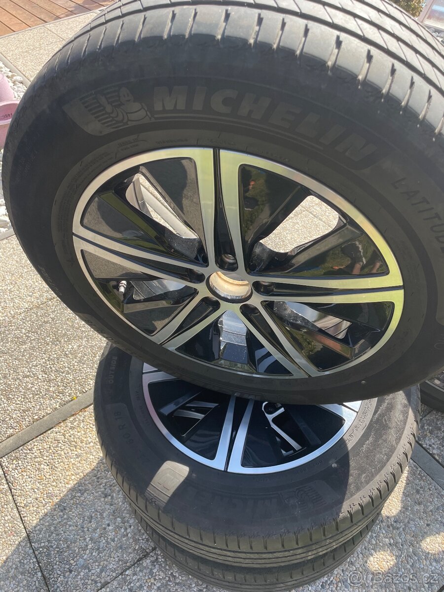 Mercedes Gle originál sada Alu kol r18 - 5