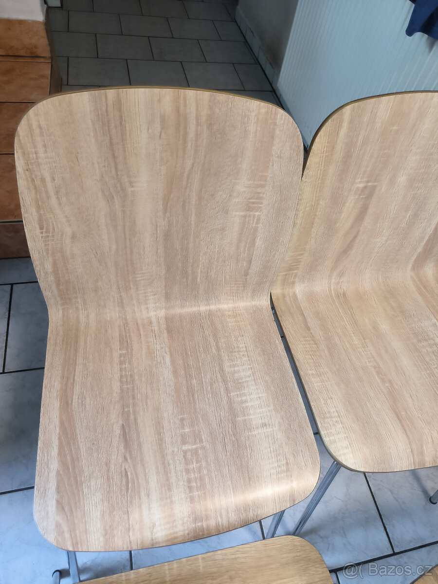 Velký zánovní Stůl + židle - 5