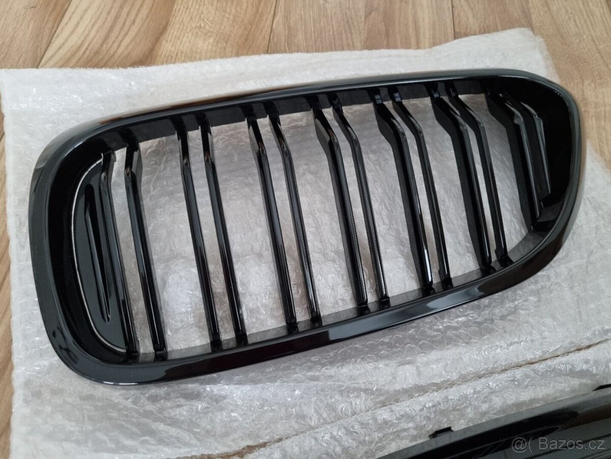CERNA MASKA GRIL BMW rad 5 model G30 G31 G38 - 5