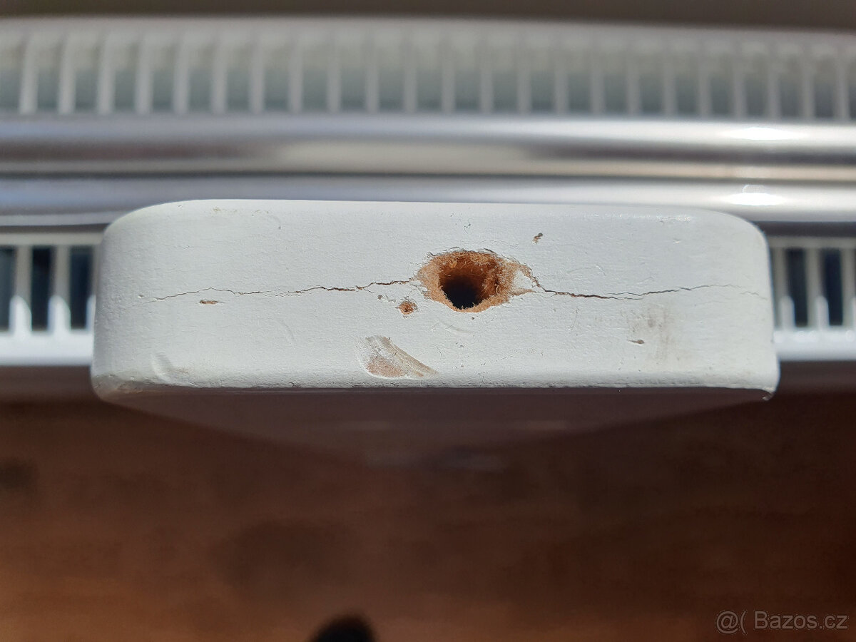 Bezpečnostní zábrana k bočnici postele Ikea - bílá - 5