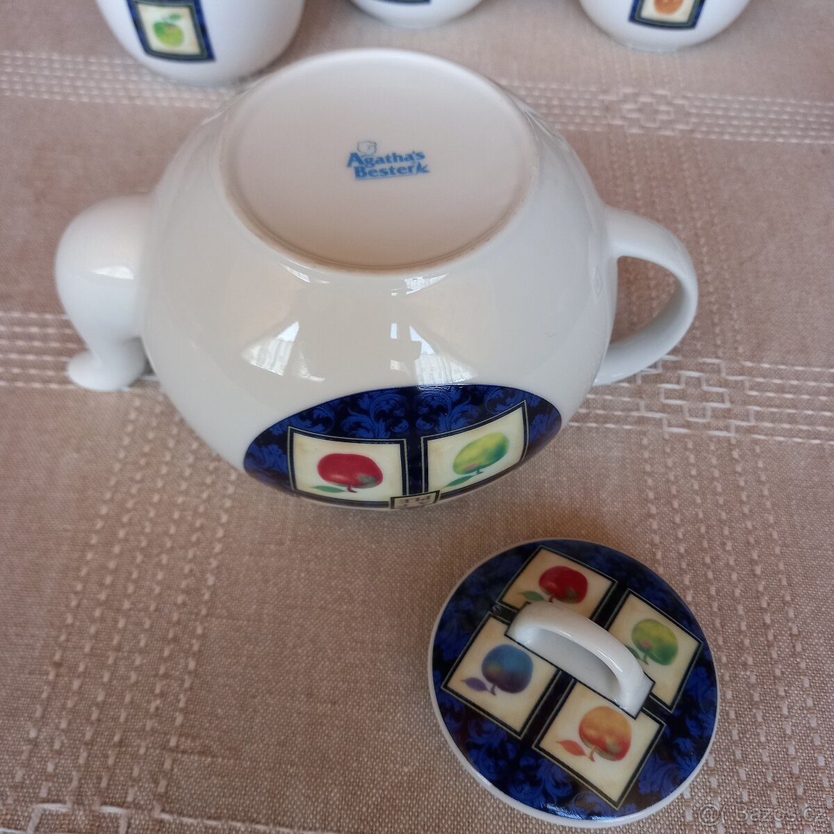 Porcelánová čajová souprava Agatha's Bester - 5