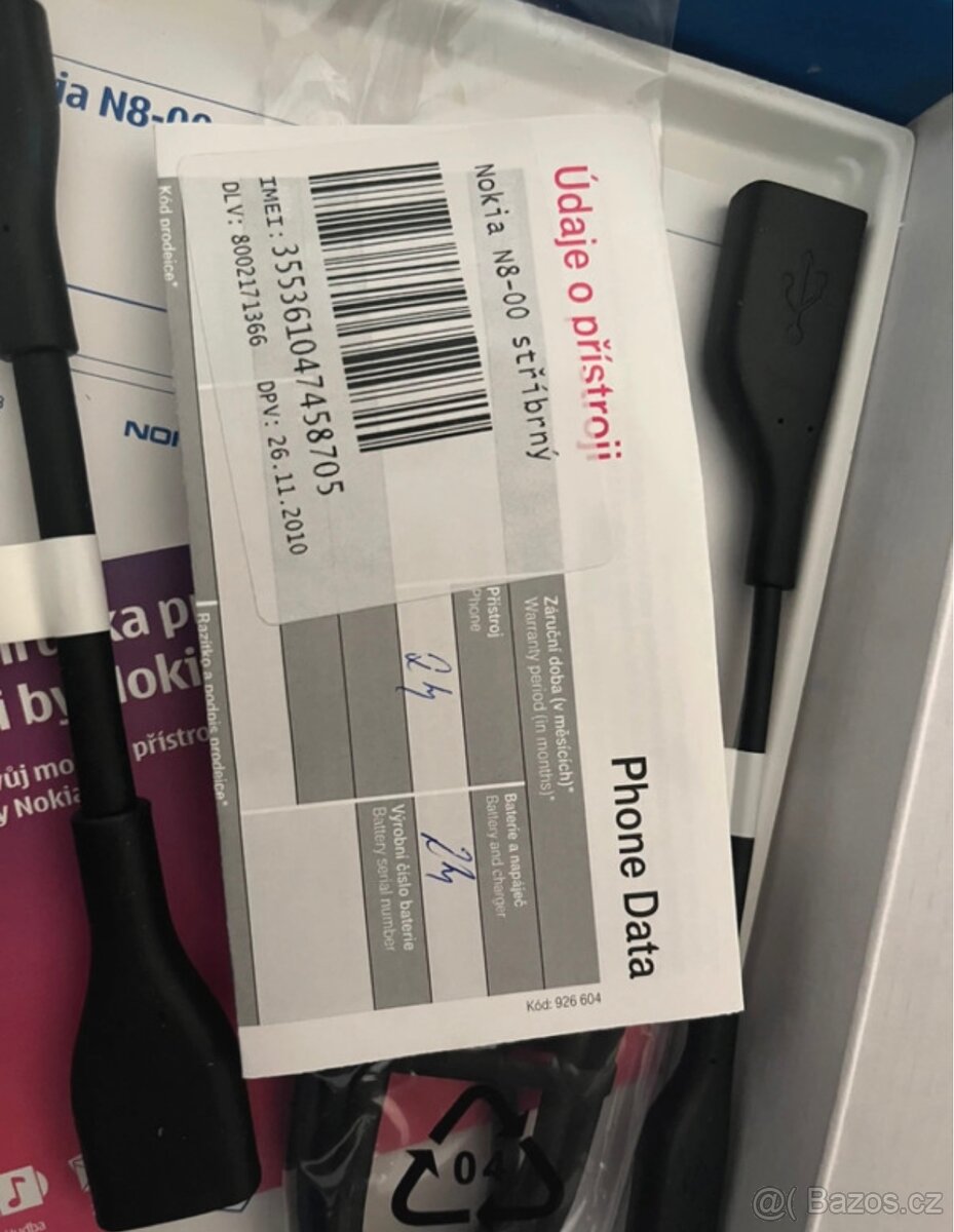 Nokia N8 – kompletní balení - 5