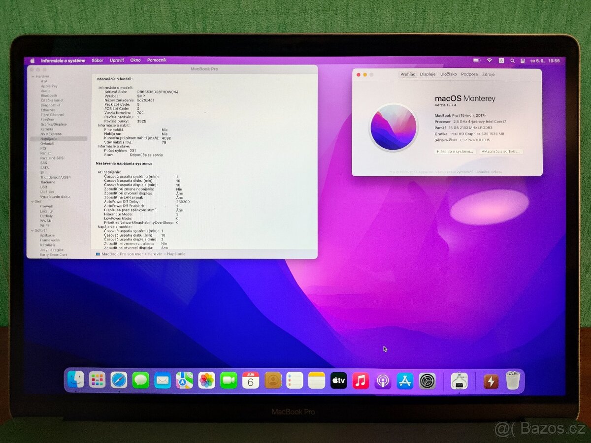 MacBook Pro 15.4" 2017 | i7 • 16GB • 256GB - 5