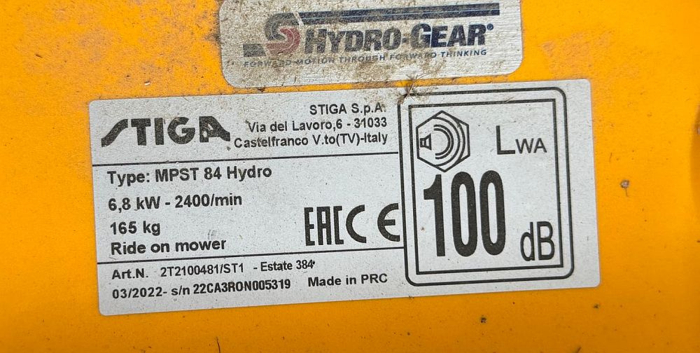 Prodám traktor Stiga - 5