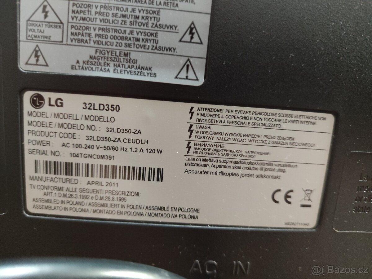 LG 32LD350 - 5