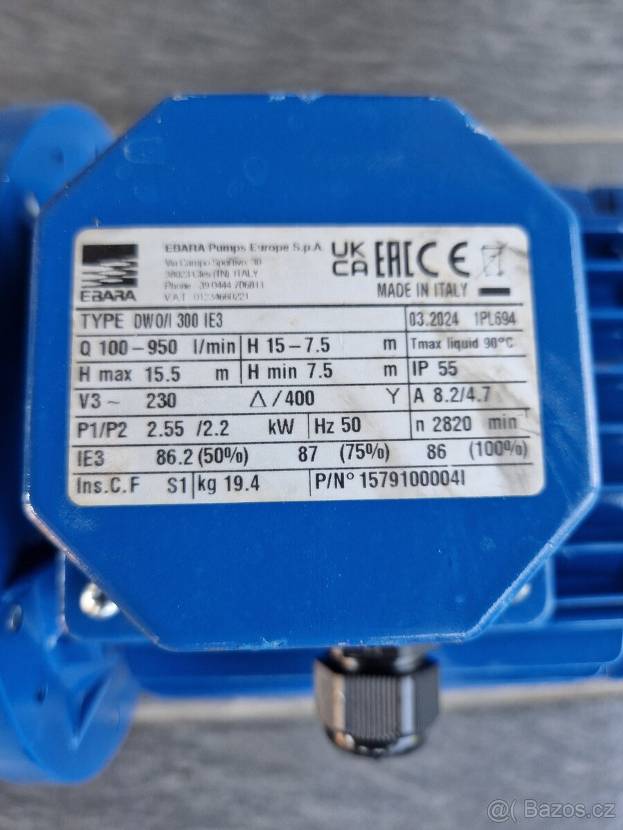 Ebara DWO/I 300 IE3 400V - 5