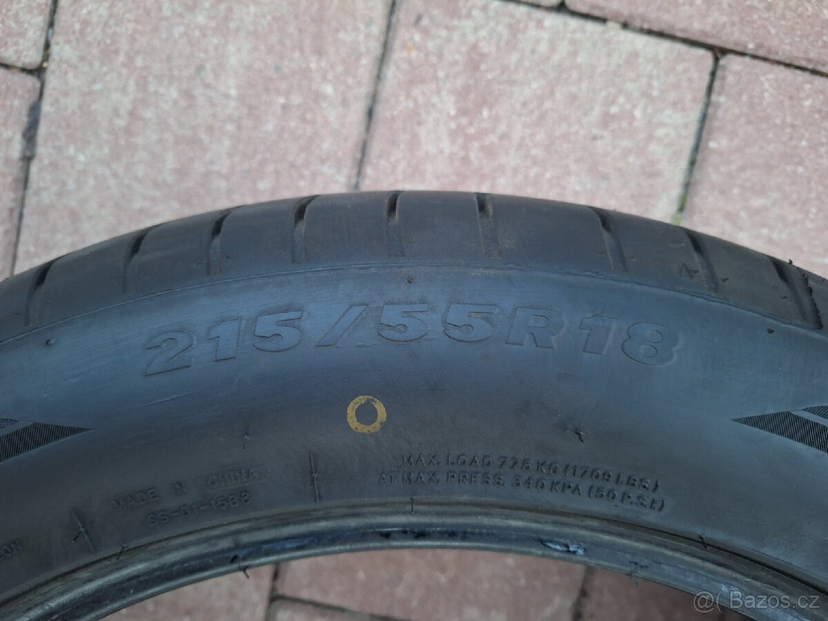 Letni pneu sada - 215/55/18 - 5