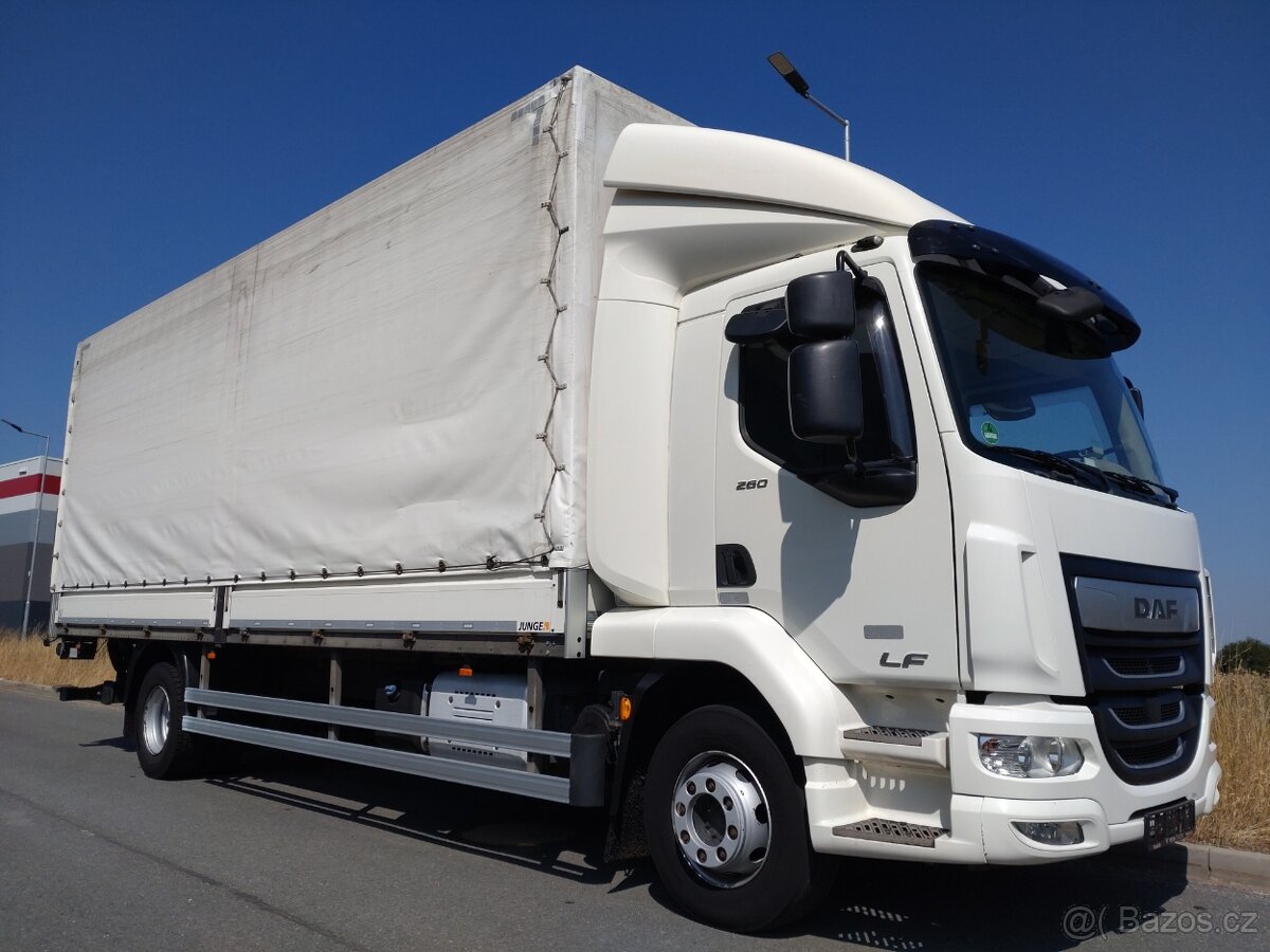 DAF LF 260 FA- 16t - 18 EP - Čelo - Lůžko - 257.000 Km - 5