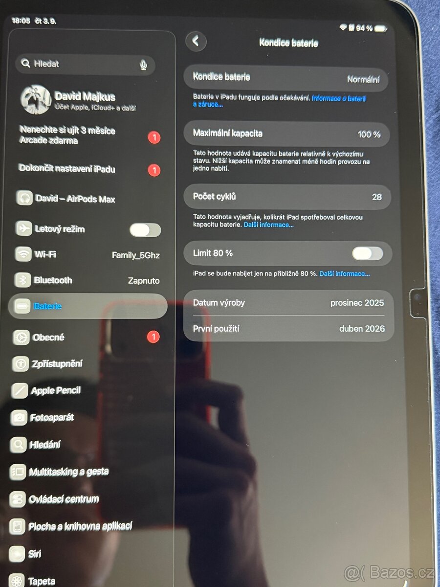iPad A16 (11th gen) + Apple Pencil USB-C - 5