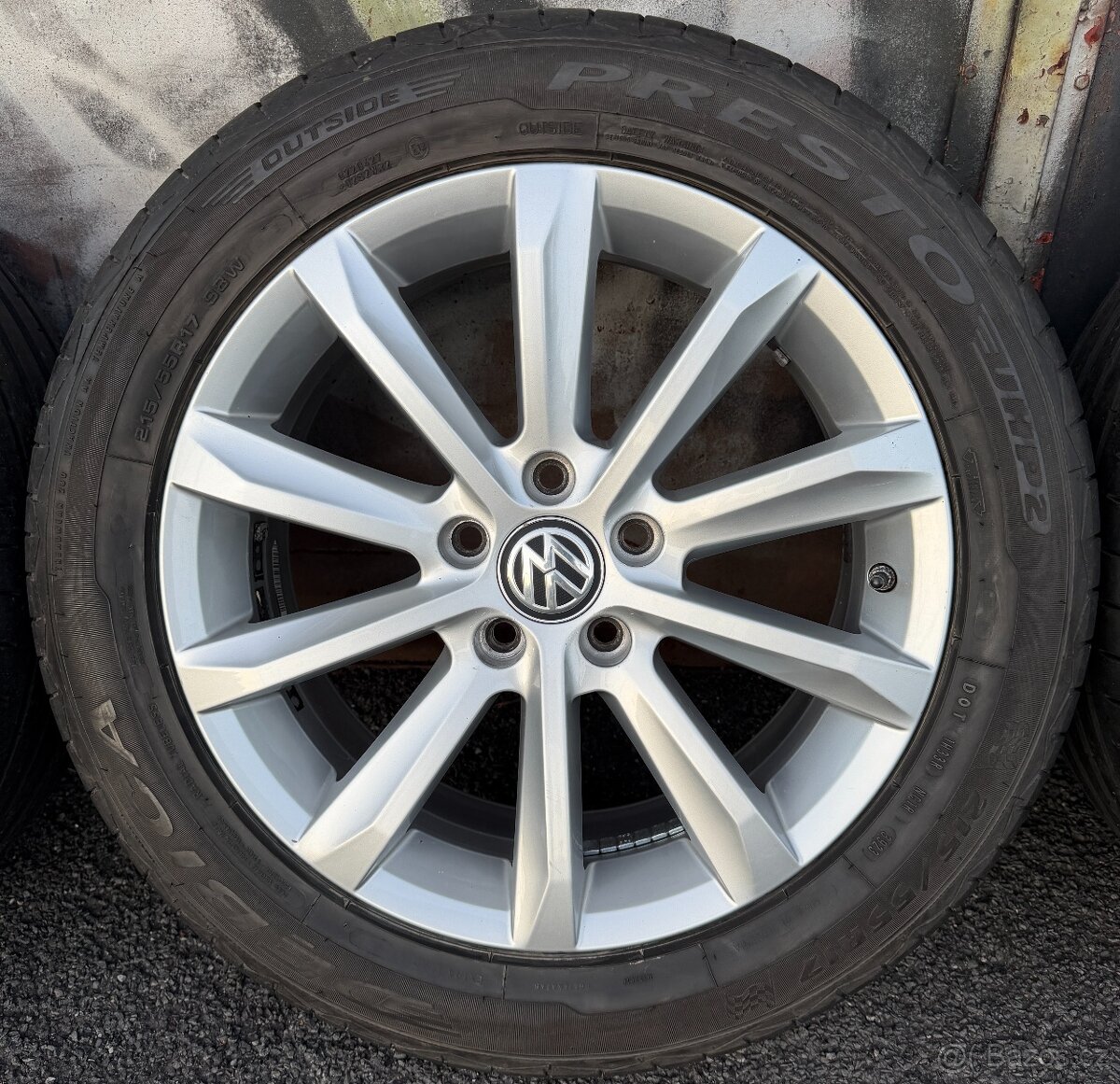 Alu kola Helsinki Originál VW koncern - 5