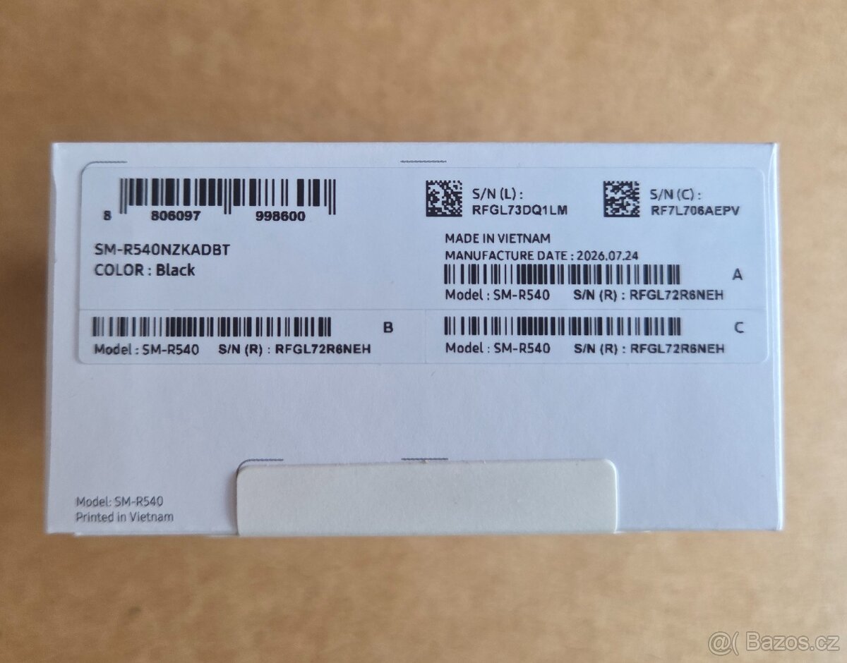 Samsung Galaxy Buds4 Buds 4 Black NOVÁ NEROZBALENÁ - 5
