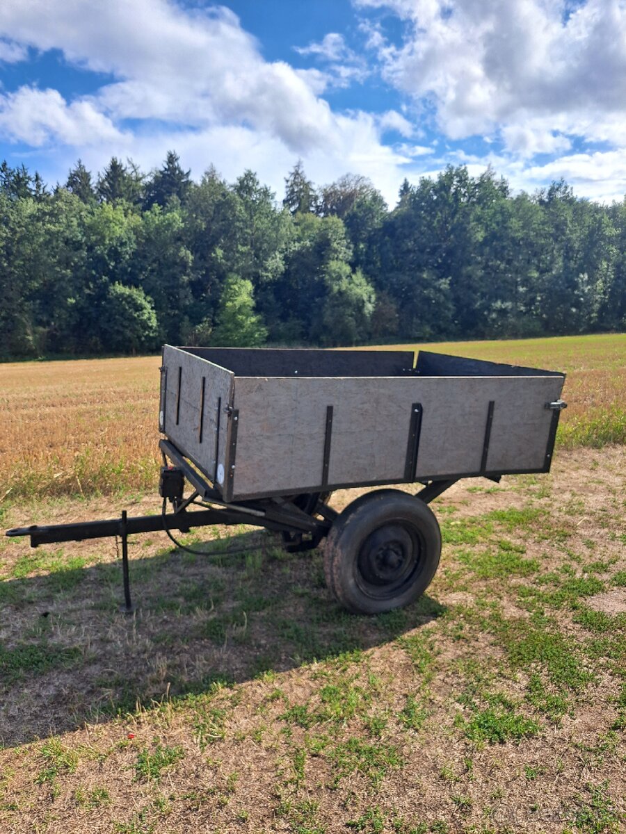 Sklopny vlek za malotraktor - 5