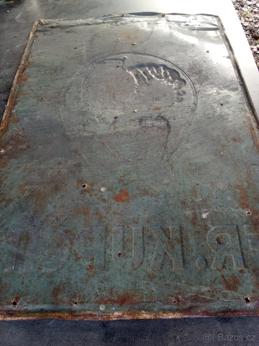 Plechová cedule - 5