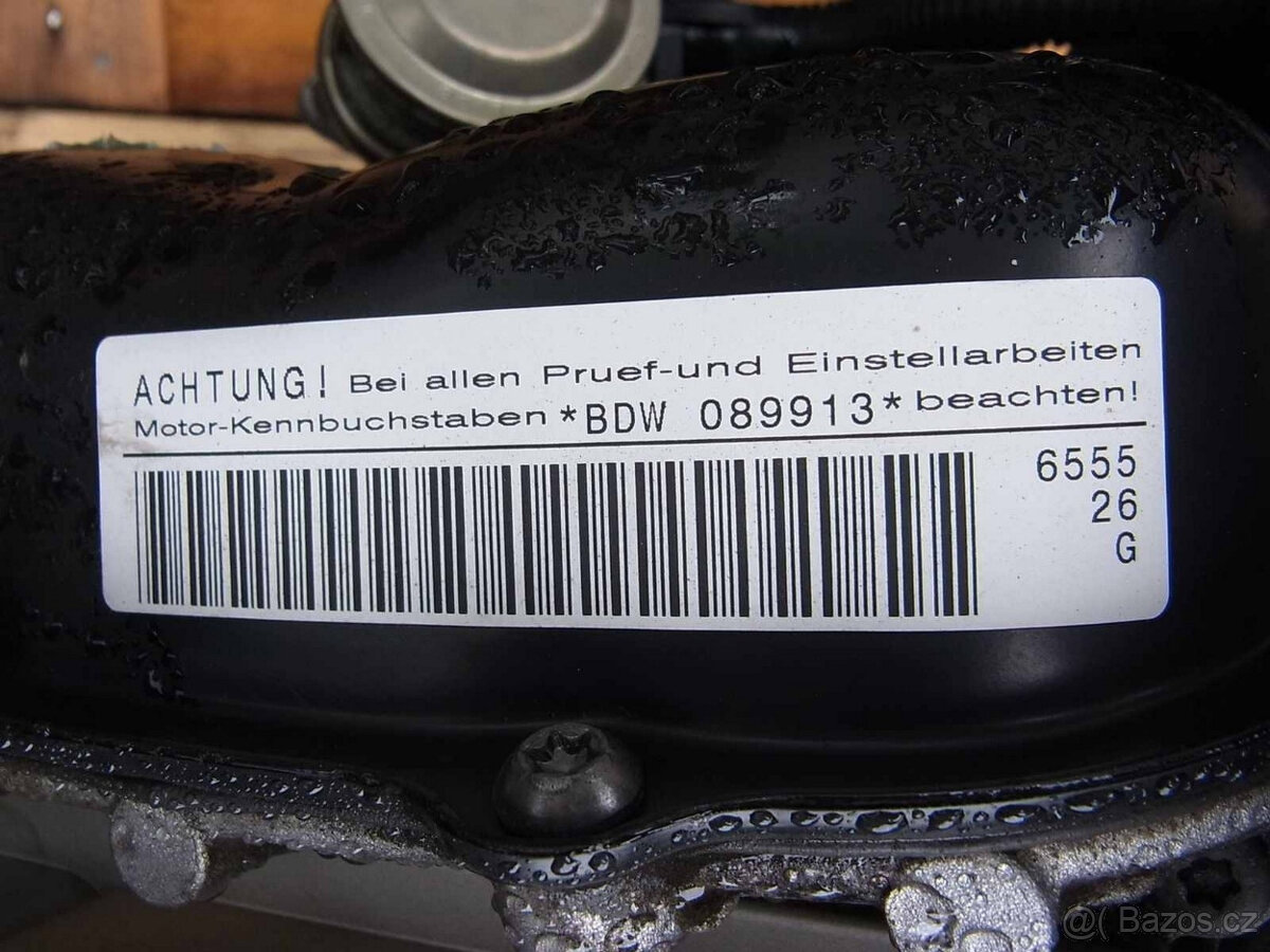 MOTOR AUDI A6 4F 2.4 V6 QUATTRO 130kW 177HP 93TKM BDW 04- - 5