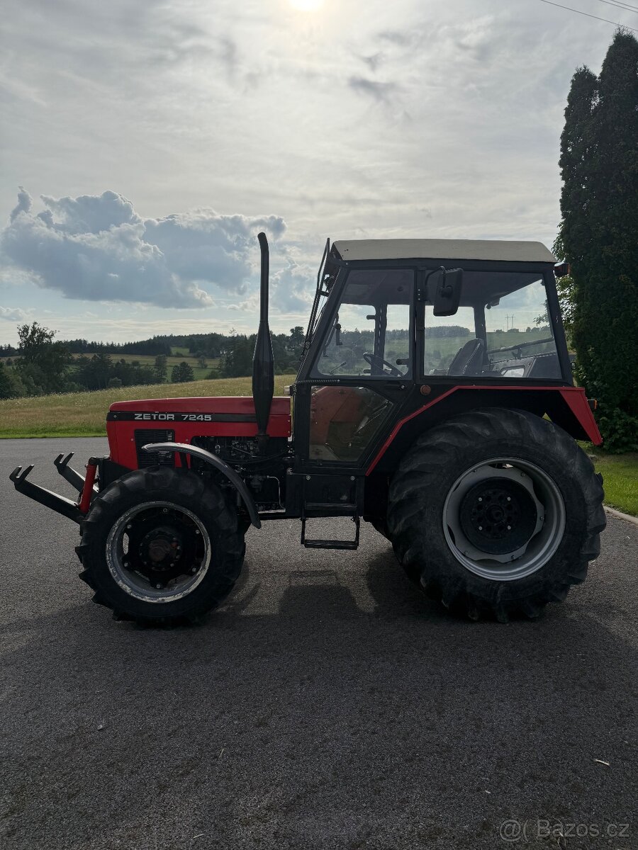 ZETOR 7245 s čelní hydraulikou - 5