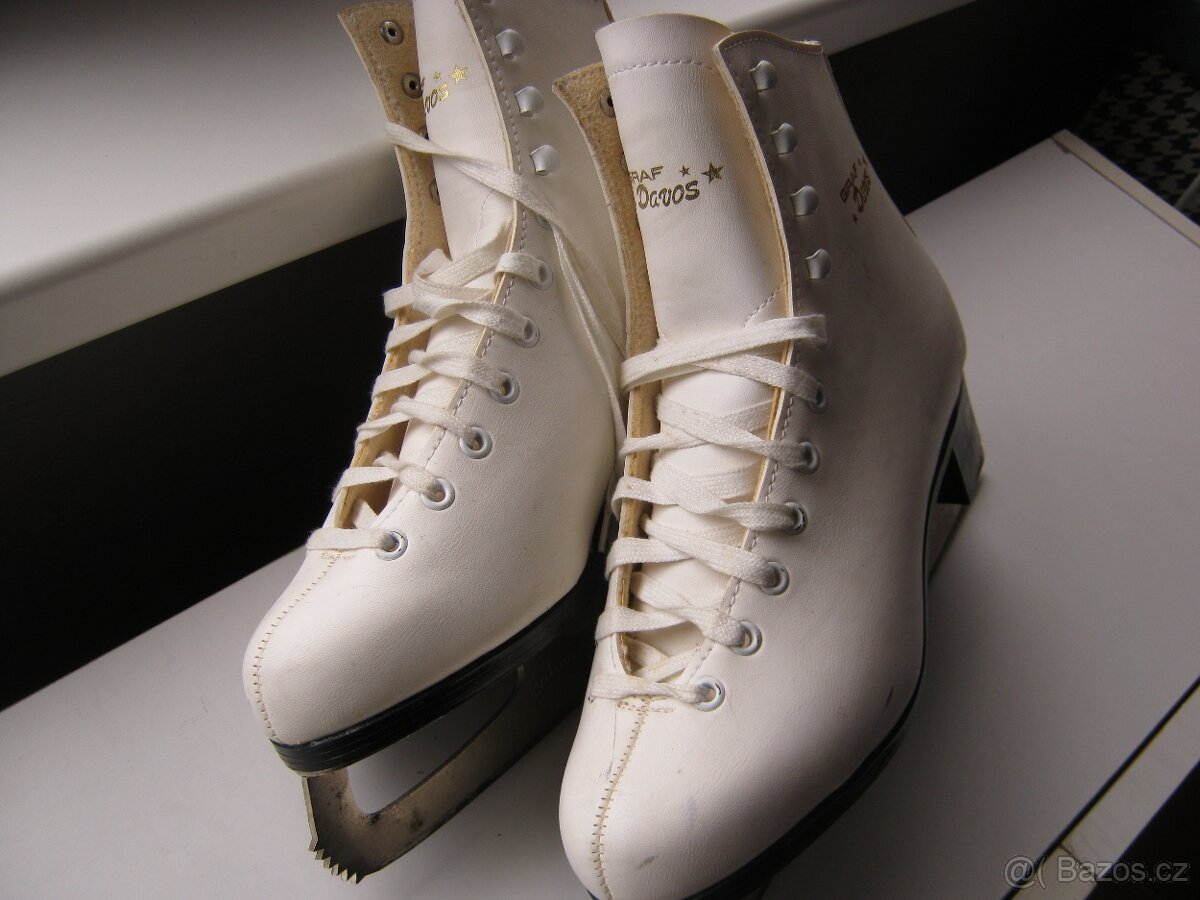 Dámské kožené brusle GRAF DAVOS vel. 41 - 5