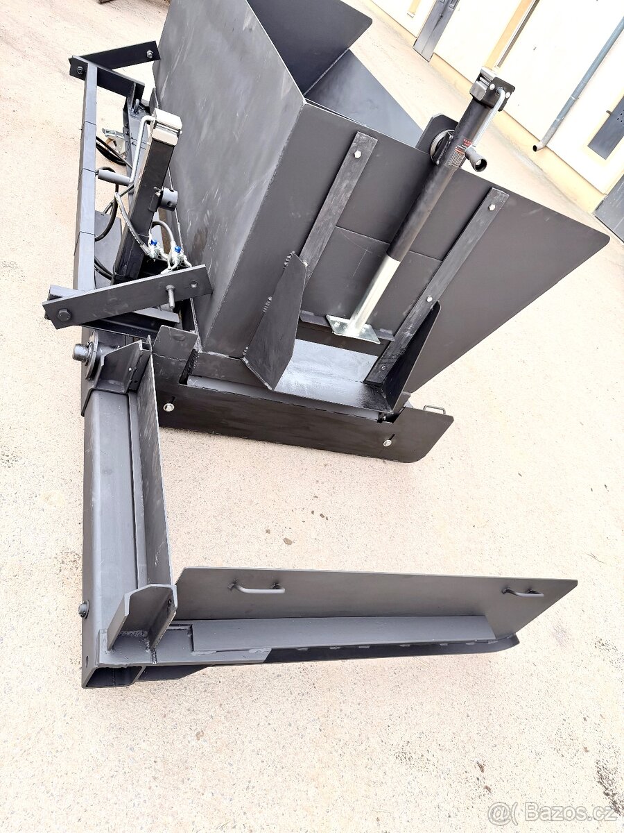 Posypavač krajnic,stranový finišer krajnic - 5