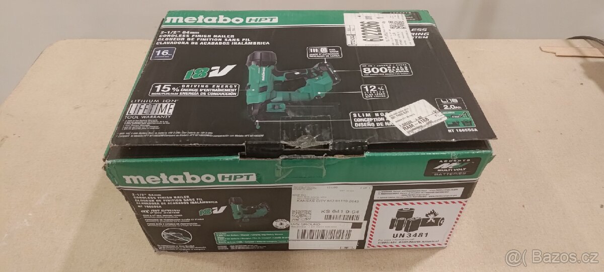 Hřebíkovačka Hikoki NT 1865 DSA. - 5