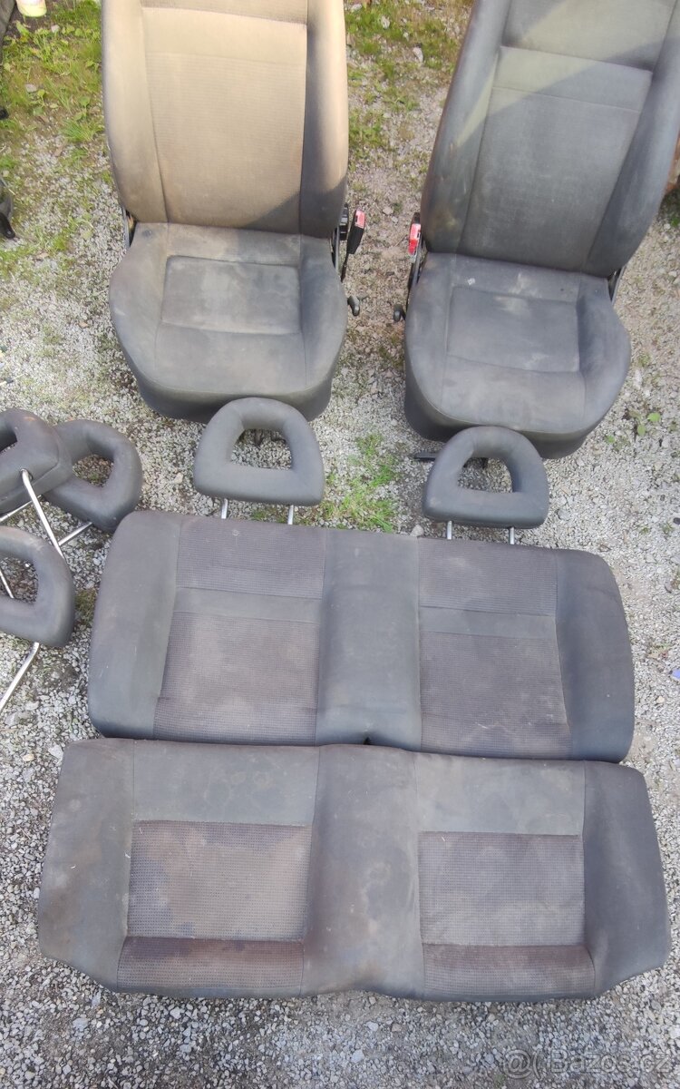 Vw Lupo koberec, sedačky, opeřky hlavy - 5