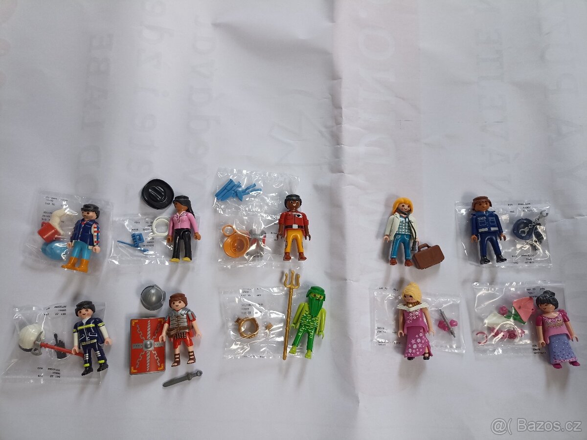 Sada nových postaviček Playmobil 3 ks - 5