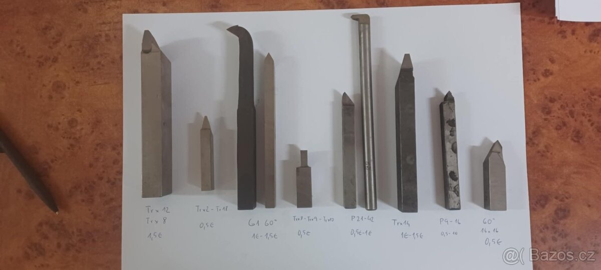 Predáme nože, kužele a frézy - 5